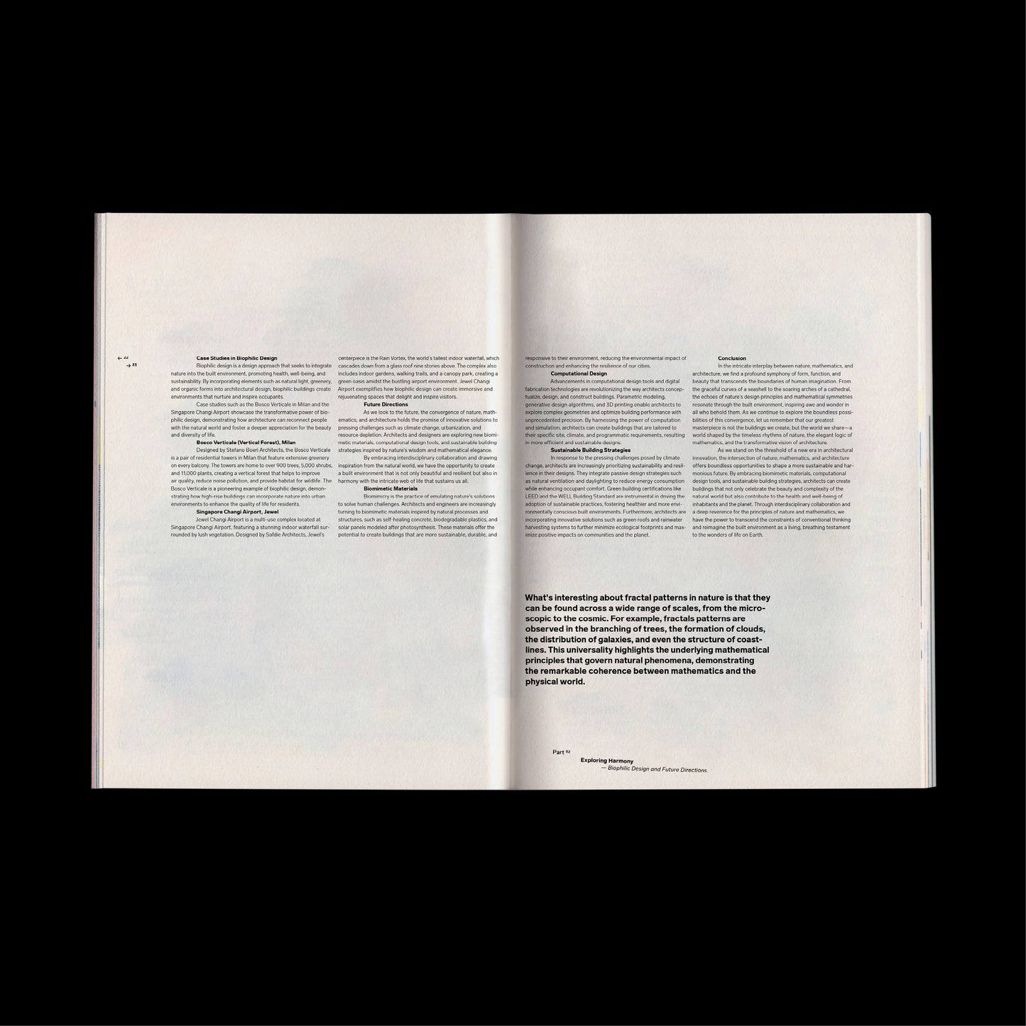 Architecture book template Indesign Book layout