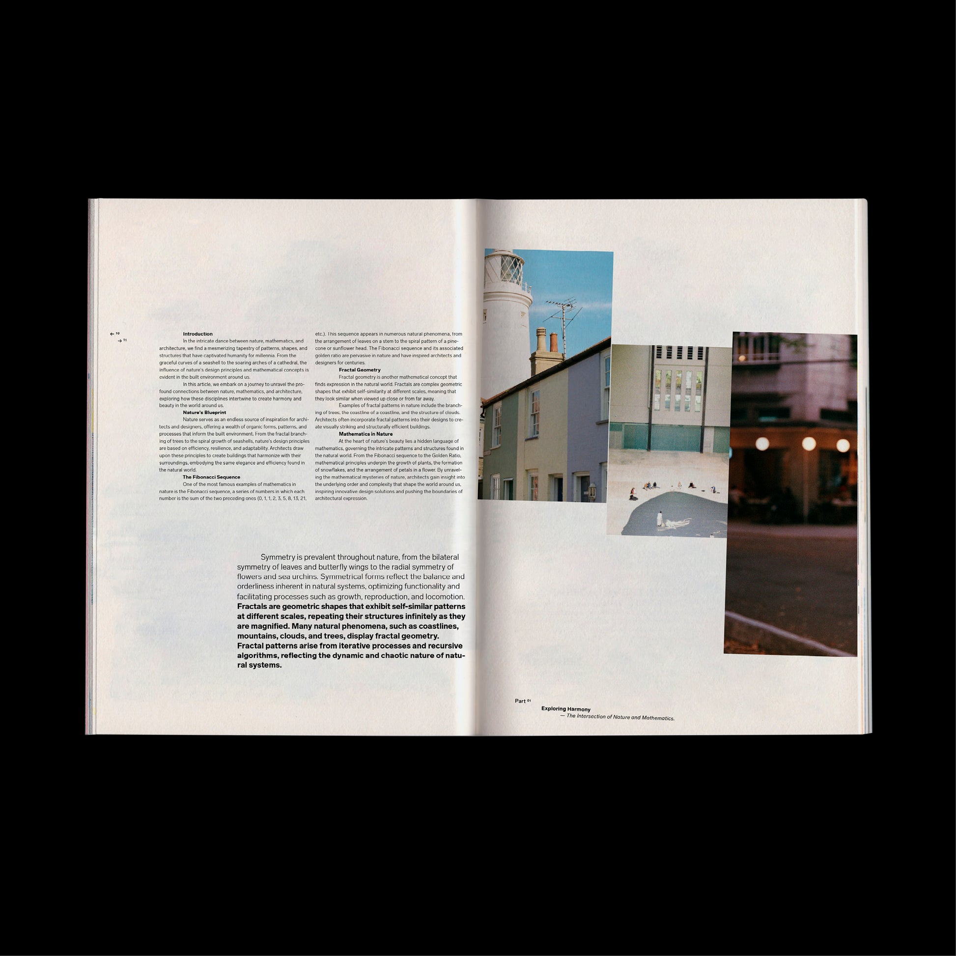 Architecture book template Indesign Book layout