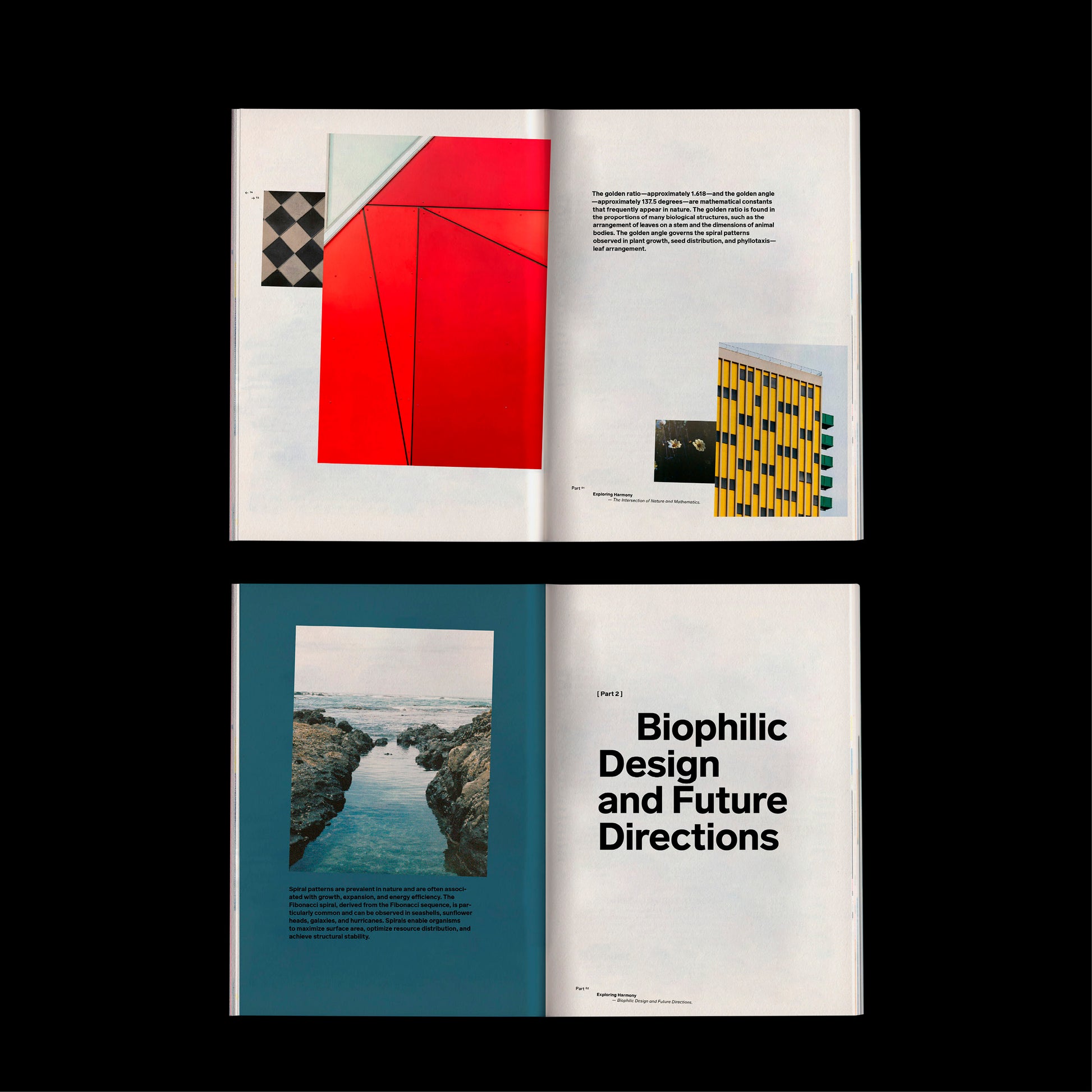 Architecture book template Indesign Book layout