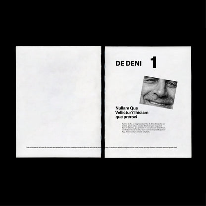 experimental book template Indesign Book layout modern