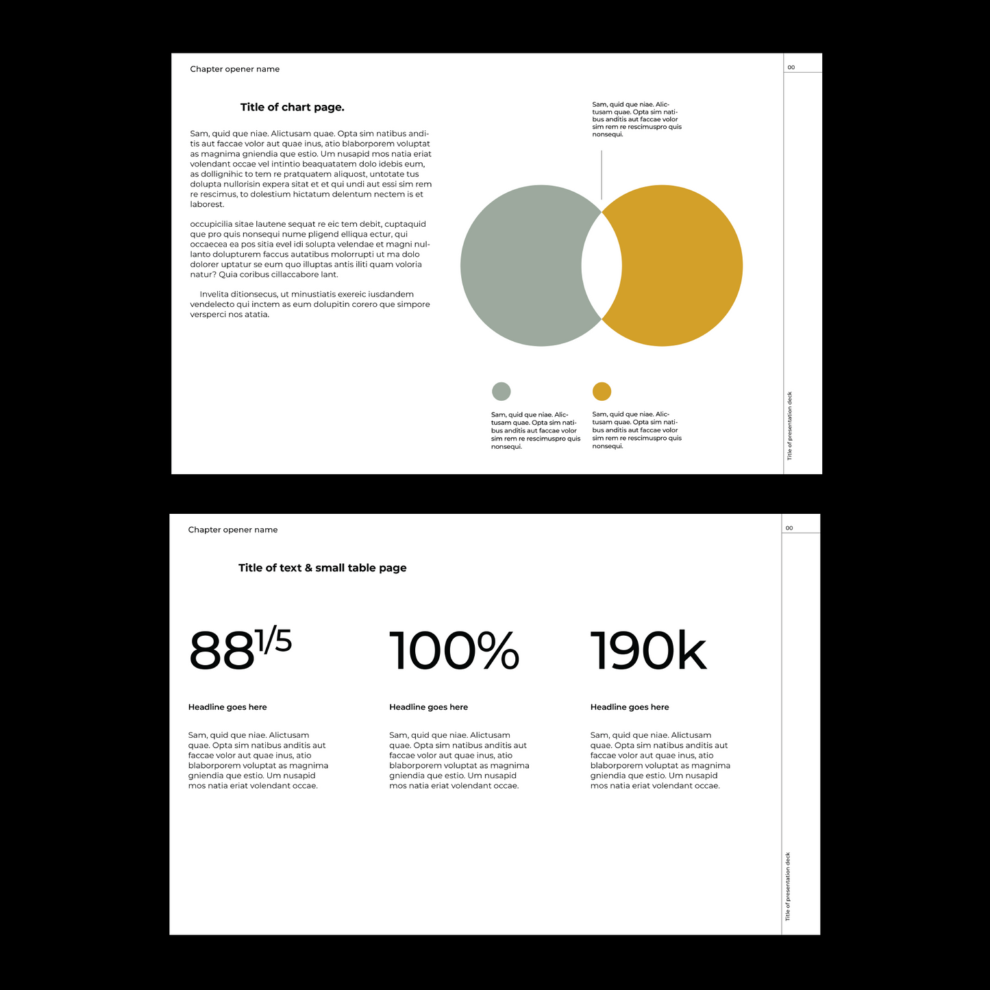 modern template Indesign Book layout 