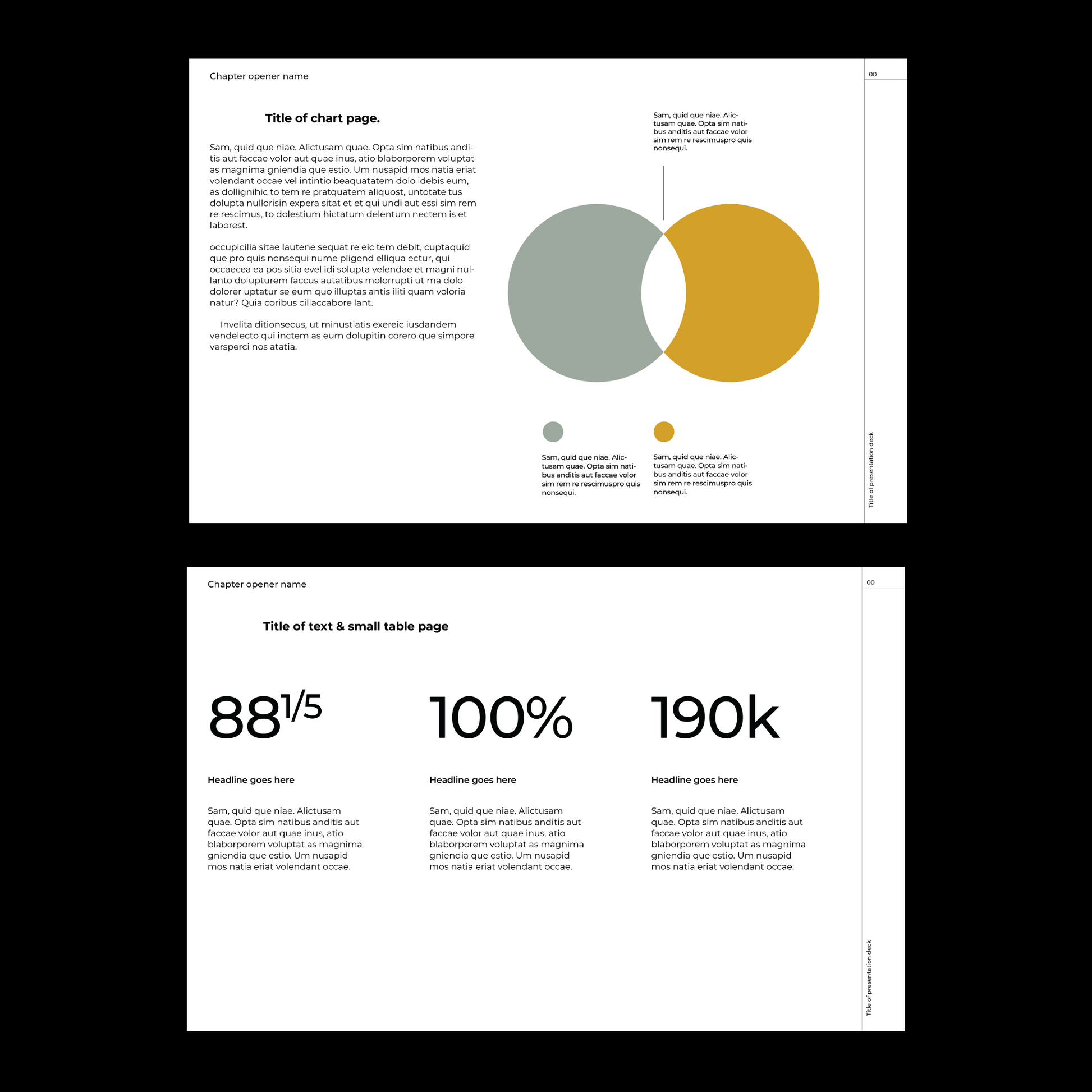 modern template Indesign Book layout 