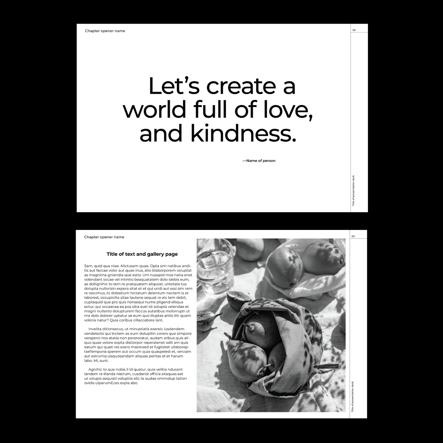 modern template Indesign Book layout 