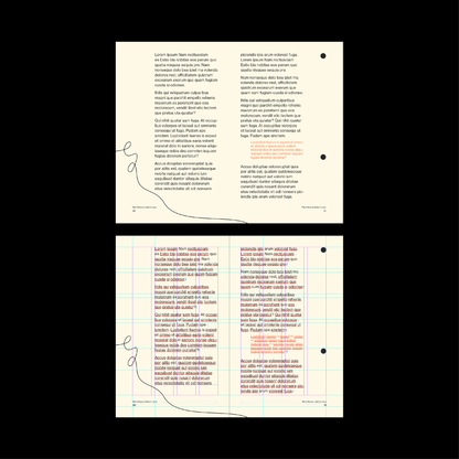 Line Art Poetry Book InDesign 5”x8"