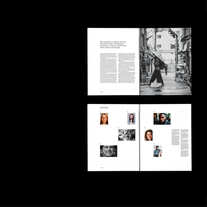 magazine template Indesign Book layout 