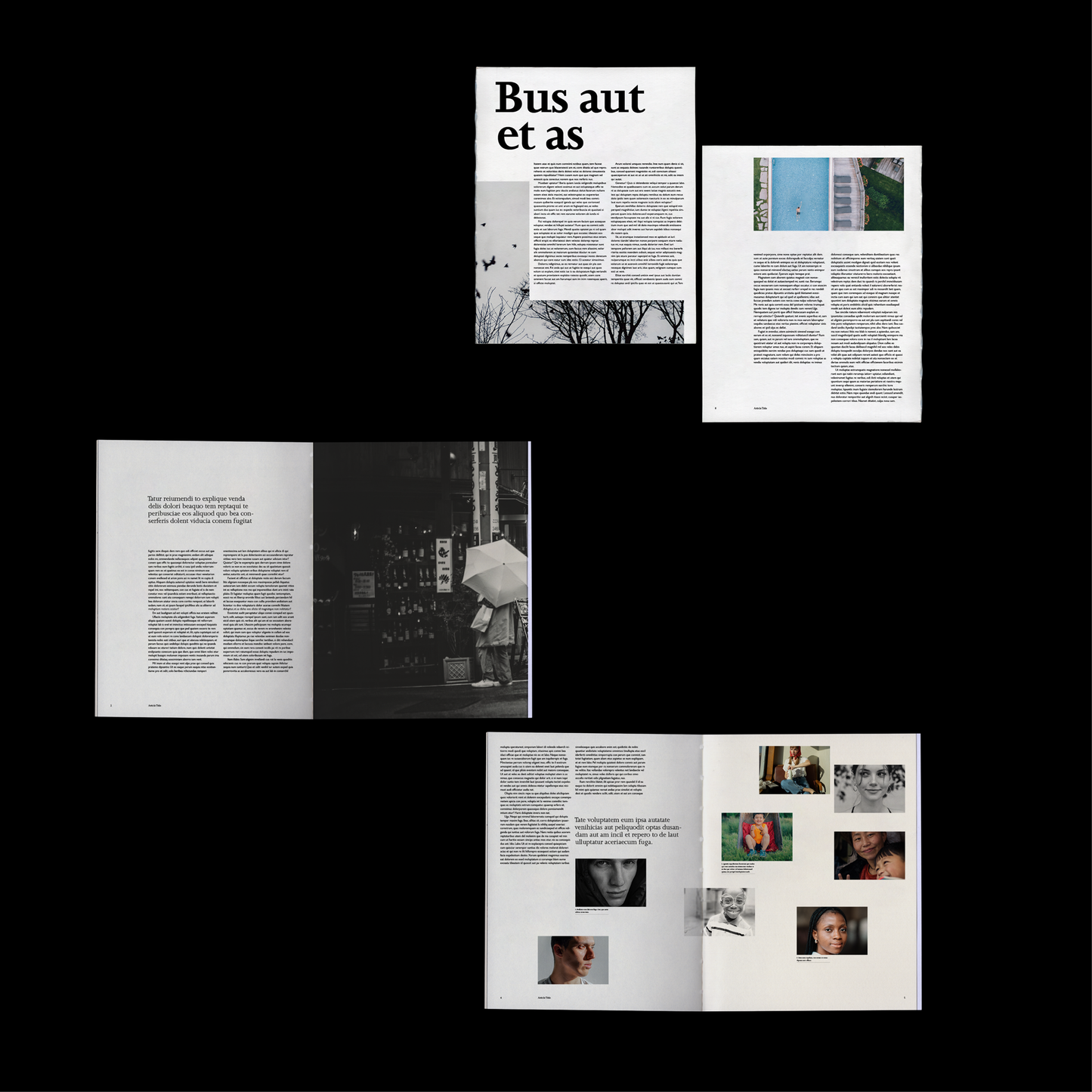 Magazine Article InDesign 8.5x11"