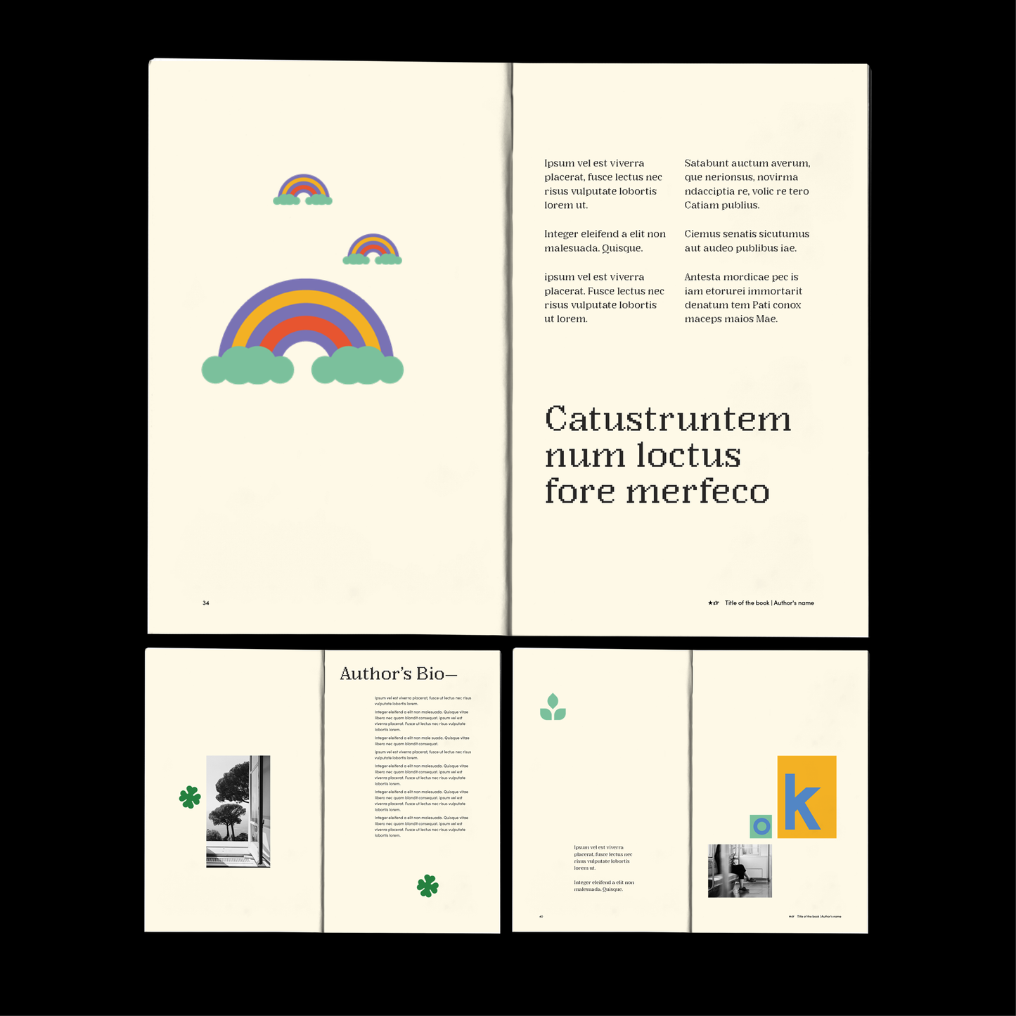 Poetry With Illustrations Template 5”x8”
