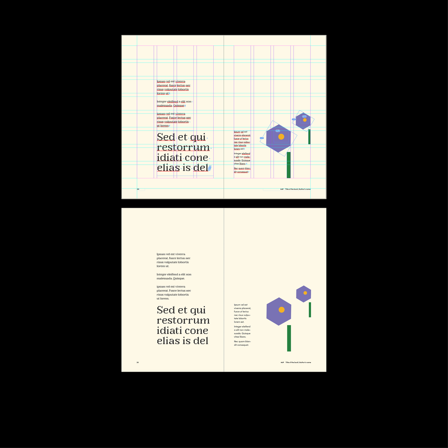 Poetry With Illustrations Template 5”x8”