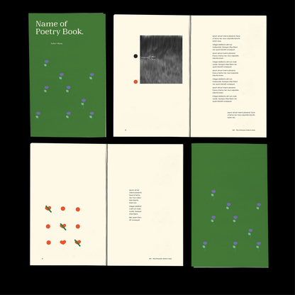 Poetry With Illustrations Template 5”x8”