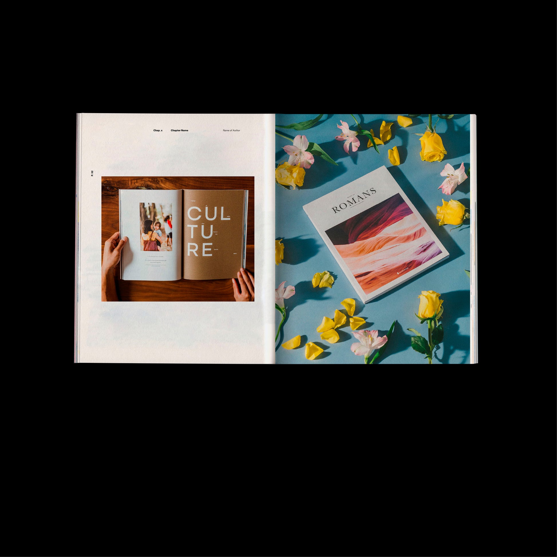 Portfolio book template Indesign Book layout