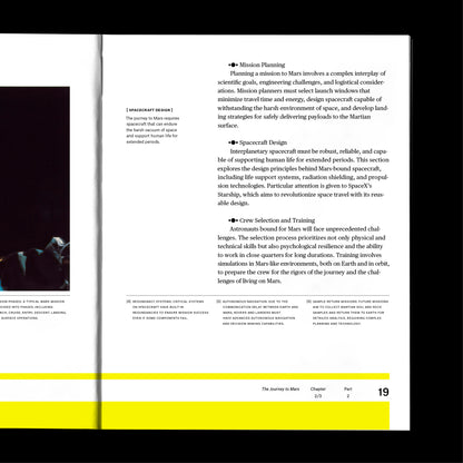 Science Book Template indesign
