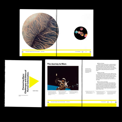 Science Book Template Indesign Book layout