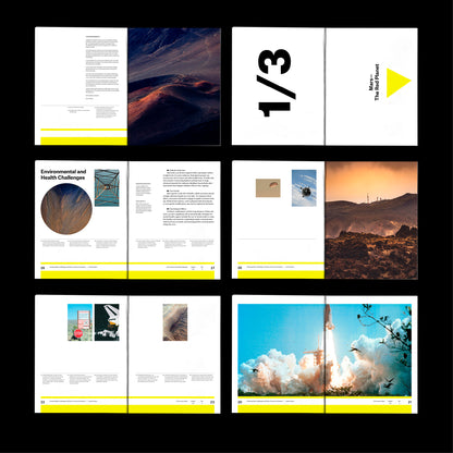 Science Book Template Indesign Book layout