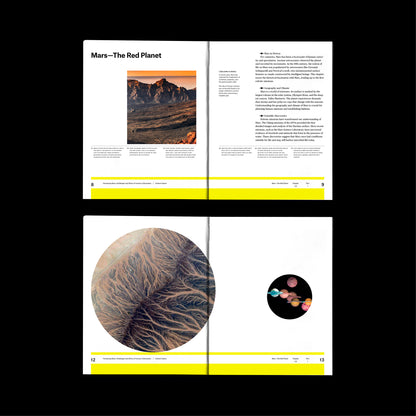 Science Book Template indesign
