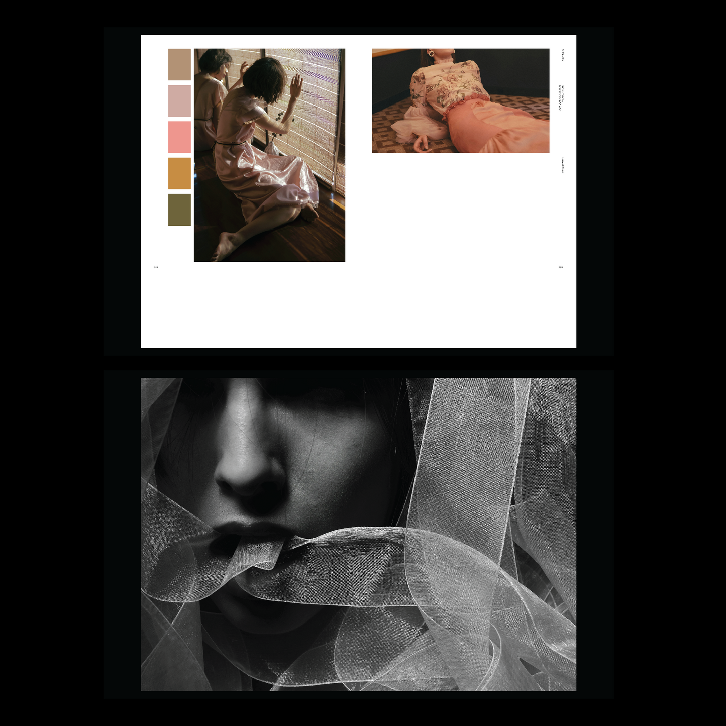 fashion portfolio book template Indesign Book layout