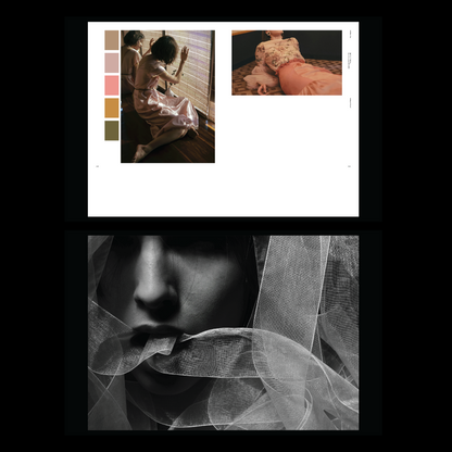 fashion portfolio book template Indesign Book layout