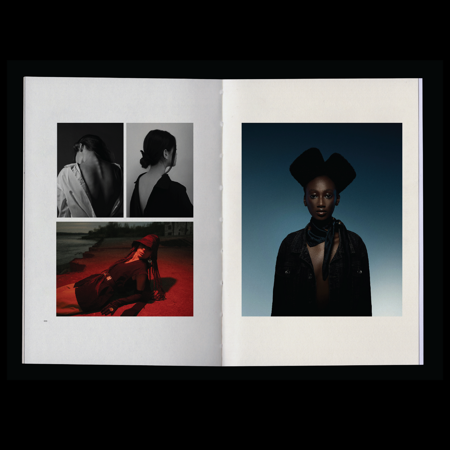 fashion portfolio book template Indesign Book layout