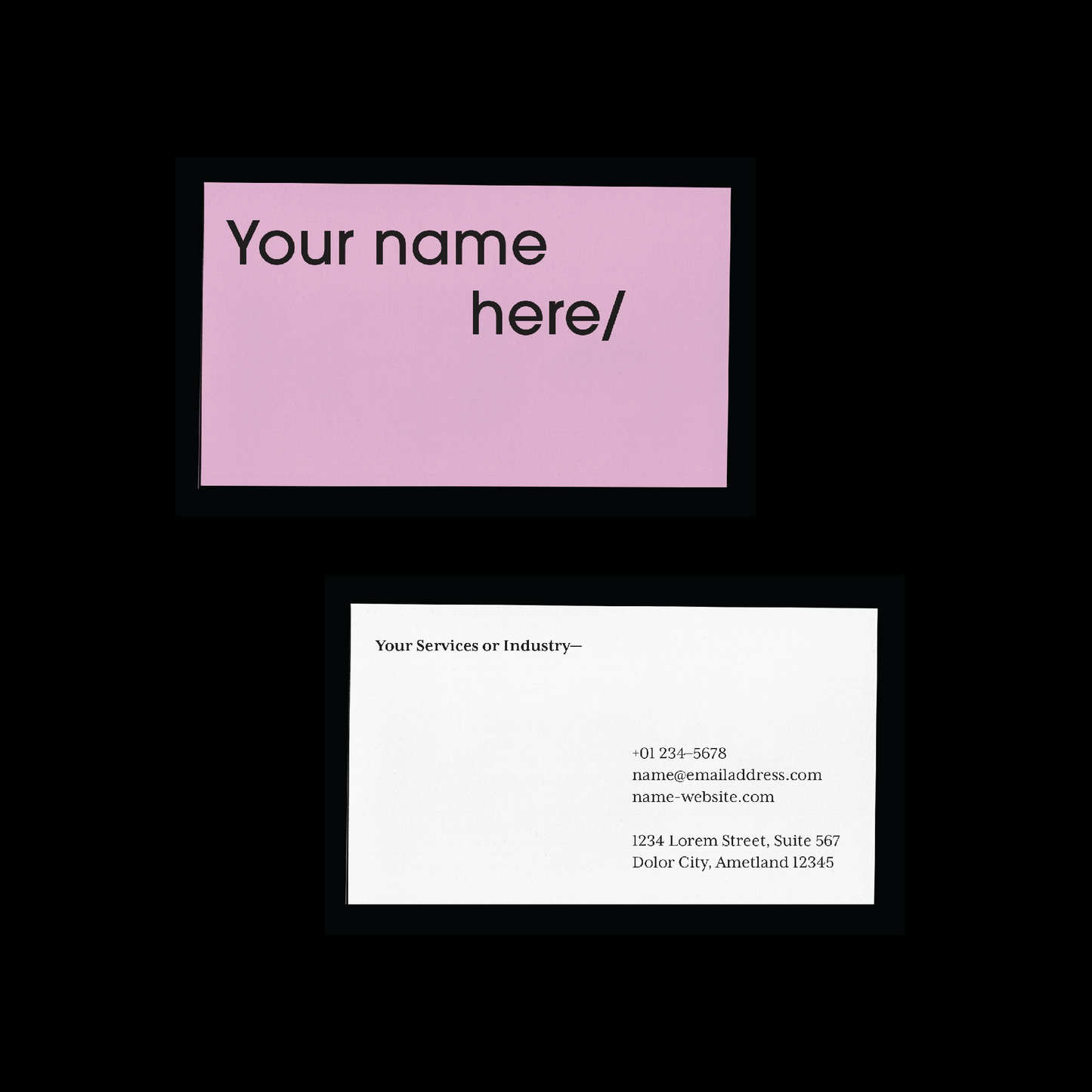 fashion portfolio book template Indesign Book layout stationary business card