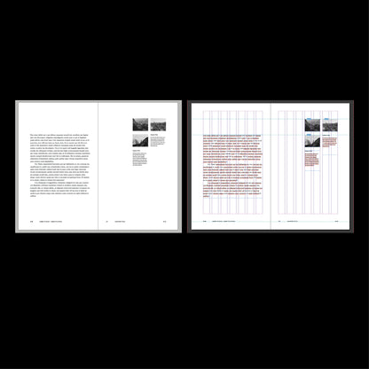 modern book template Indesign Book layout 