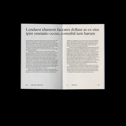 modern book template Indesign Book layout 